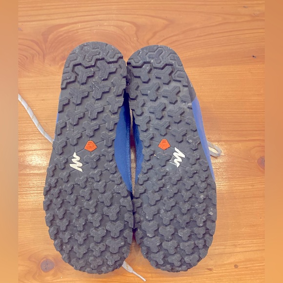 Quechua Shoes Quechua Decathlon Womens 8 Men 65 Blue Suede Leather